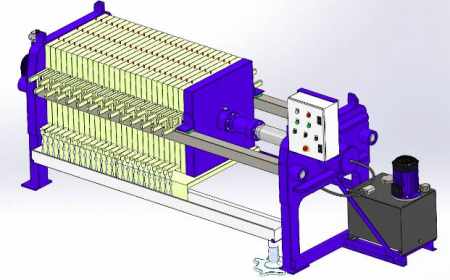 板框壓濾機(jī)工作原理及流程分享（板框壓濾機(jī)的工作原理圖）