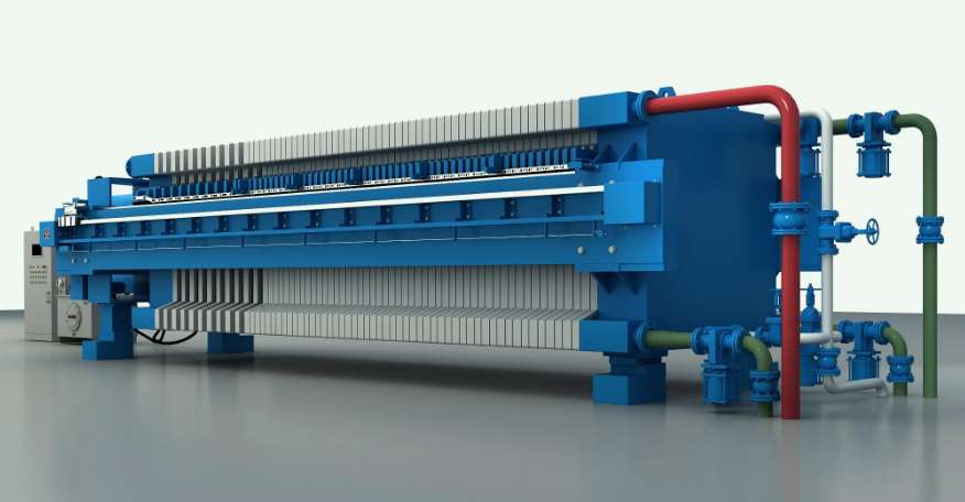 壓濾機(jī)的工作流程|使用方法（壓濾機(jī)工藝流程圖）